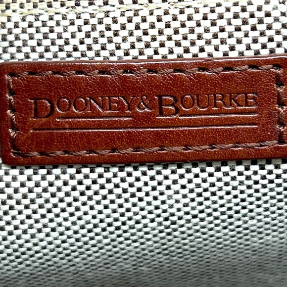 DOONEY & BOURKE navy blue pebbled leather shoulder bag serial number K83… - Picture 16 of 16